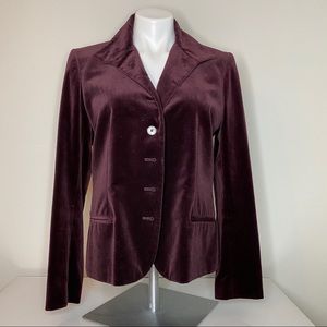 Purple Velvet blazer